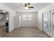 Sunlit dining area features an open layout and neutral color scheme at 443 Picadilly Ln, Troutman, NC 28166