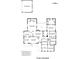 Detailed floor plan showcasing the layout of the home, including room dimensions and garage at 7135 Folger Dr, Charlotte, NC 28270