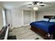 Spacious bedroom with wood-look floors and large closet at 758A Shannon Meadows Rd # 13, Clover, SC 29710