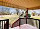 Wooden steps leading up to a covered porch at 758 Shannon Meadows Rd, Clover, SC 29710