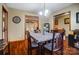 Inviting dining area with seating for six and stylish decor at 8115 Kingsland Dr, Waxhaw, NC 28173