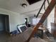 Under renovation living room with attic access at 903 Belmont Mount Holly Rd, Belmont, NC 28012
