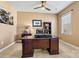 Office space with large desk and carpeted floor at 103 Glenholden Ln, Mooresville, NC 28115