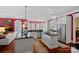 Spacious kitchen featuring granite countertops and stainless steel appliances at 104 Lazenby Dr, Fort Mill, SC 29715