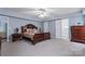 Bright bedroom featuring a comfortable bed and ample closet space at 109 Copes Ct, York, SC 29732