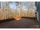 Spacious deck overlooking a wooded area at 11270 Widenhouse Rd, Midland, NC 28107