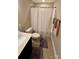 Bathroom with tub, toilet and vanity at 11519 Sweet Birch Ln, Charlotte, NC 28278