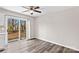 Dining area with sliding glass doors leading to a deck at 116 Westover Ave, Kannapolis, NC 28081