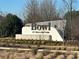 Entrance to the Ballantyne neighborhood with modern signage and landscaping at 11615 Kingsley View Dr, Charlotte, NC 28277