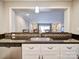 Modern kitchen with granite countertops and stainless steel appliances at 1323 Queens Rd # 407, Charlotte, NC 28207