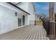 Large back deck with composite decking and black railing at 139 Elysian Dr, Mooresville, NC 28117