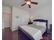 Bright bedroom with hardwood floors and double closets at 156 Carmen Way, Lancaster, SC 29720