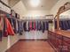 Large walk-in closet with ample shelving and hanging space at 156 Carmen Way, Lancaster, SC 29720