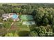 Community pool, tennis and basketball courts at 15604 Wynford Hall St, Huntersville, NC 28078