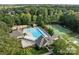 Resort-style pool and tennis courts at 15604 Wynford Hall St, Huntersville, NC 28078