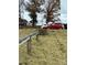 Small parking area with a red SUV and mowed grass at 166 Cheryls Pass None, Love Valley, NC 28625