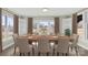 Bright dining room featuring a large table and windows at 200 Church Dr, Shelby, NC 28150