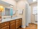 Clean bathroom with updated vanity and fixtures at 2590 Pierson St, Newton, NC 28658