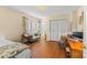 Bright bedroom with wood floors and built-in closet at 2590 Pierson St, Newton, NC 28658