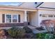 Inviting front porch with brick columns and landscaping at 2706 White Pines Ct, Monroe, NC 28112