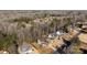 Aerial view of neighborhood homes at 4119 Flint Dr, Lancaster, SC 29720