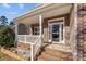 Brick front entry with porch and steps at 4119 Flint Dr, Lancaster, SC 29720