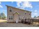 Back exterior of house with deck at 4119 Flint Dr, Lancaster, SC 29720