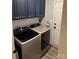 Laundry room with Samsung washer and dryer at 4305 Chatterleigh Dr, Monroe, NC 28110