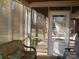 Bright screened porch with view of backyard at 4819 Vander Ln # 54, Monroe, NC 28110