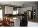 Modern kitchen with granite countertops and stainless steel appliances at 503 Bridgestone Ct, Gastonia, NC 28056