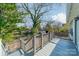 Back deck with stairs leading to the backyard at 506 S Chester St, Gastonia, NC 28052