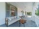 Inviting front porch featuring a stylish sofa and coffee table at 506 S Chester St, Gastonia, NC 28052