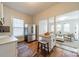 Modern kitchen with island and breakfast bar at 506 S Chester St, Gastonia, NC 28052