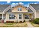 Inviting exterior of charming townhome with landscaped yard at 517 Fenton Pl, Rock Hill, SC 29732