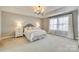 Light-filled bedroom with a queen-size bed and modern nightstands at 6265 Six String Ct, Fort Mill, SC 29708