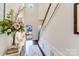 Bright and spacious entryway with staircase and decorative vase at 6417 Union Station Ct, Charlotte, NC 28210