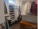 Large walk-in closet with custom shelving and ample storage at 703 Marion Dr, Matthews, NC 28105