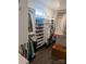 Large walk-in closet with custom shelving and ample storage at 703 Marion Dr, Matthews, NC 28105