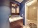 Bathroom with vanity, shower, and toilet at 8465 Ramath Dr, Charlotte, NC 28211