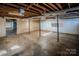 Unfinished basement area with storage at 940 Valley Dr, Newton, NC 28658