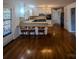 Eat-in kitchen with light wood cabinets and an island at 940 Valley Dr, Newton, NC 28658