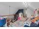 Bonus room with a desk area, playhouse, and lofted bed at 102 Serene St, Mount Gilead, NC 27306