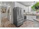 Bright kitchen with stainless steel appliances and granite countertops at 102 Serene St, Mount Gilead, NC 27306