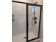 Large shower with frameless glass enclosure and marble tile at 1925 Hendricks St, Rock Hill, SC 29732