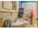 Clean bathroom featuring a sink, toilet, and shower at 2808 Water Plant Rd, Maiden, NC 28650