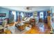 Spacious bedroom with hardwood floors and a sitting area at 2808 Water Plant Rd, Maiden, NC 28650