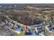 Aerial view of house and neighborhood at 3976 Stadler Ne Dr, Conover, NC 28613