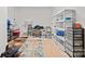 Unfinished basement area with storage shelving at 3976 Stadler Ne Dr, Conover, NC 28613
