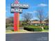Carolina Place shopping center signage at 8838 Hunter Ridge Dr, Charlotte, NC 28226