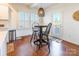 Bright breakfast nook featuring table, two chairs, and access to outdoor deck at 14450 Maritime Dr, Lancaster, SC 29720